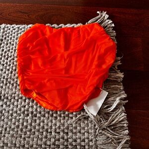 Amazon Women's Orange Crop Top